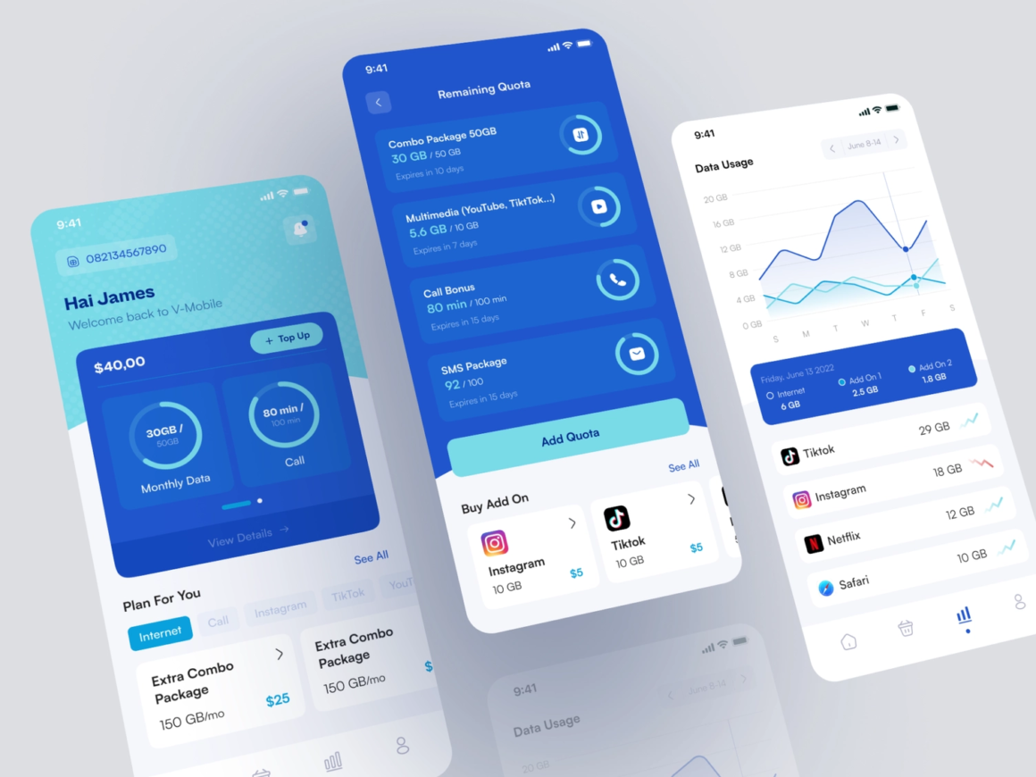 Mobile App UI/UX Design Services